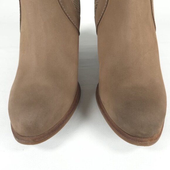 UGG Ankle Cobie Nubuck Leather Heel Chelsea Bootie 1010191 Size 9 - Picture 11 of 15